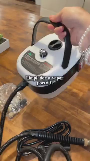 Limpiador a Vapor Portátil Multiuso 110V – Limpieza Profunda con Vapor de Alta Temperatura.